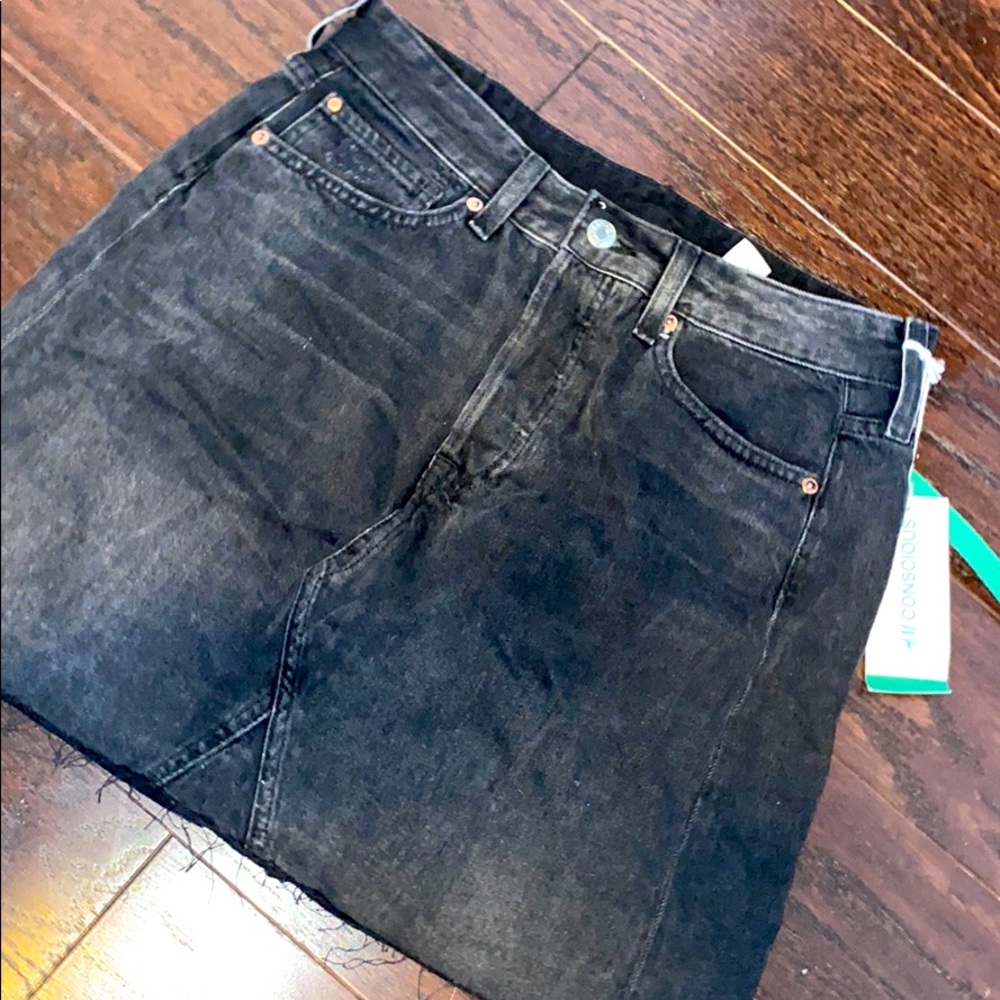 Denim skirt